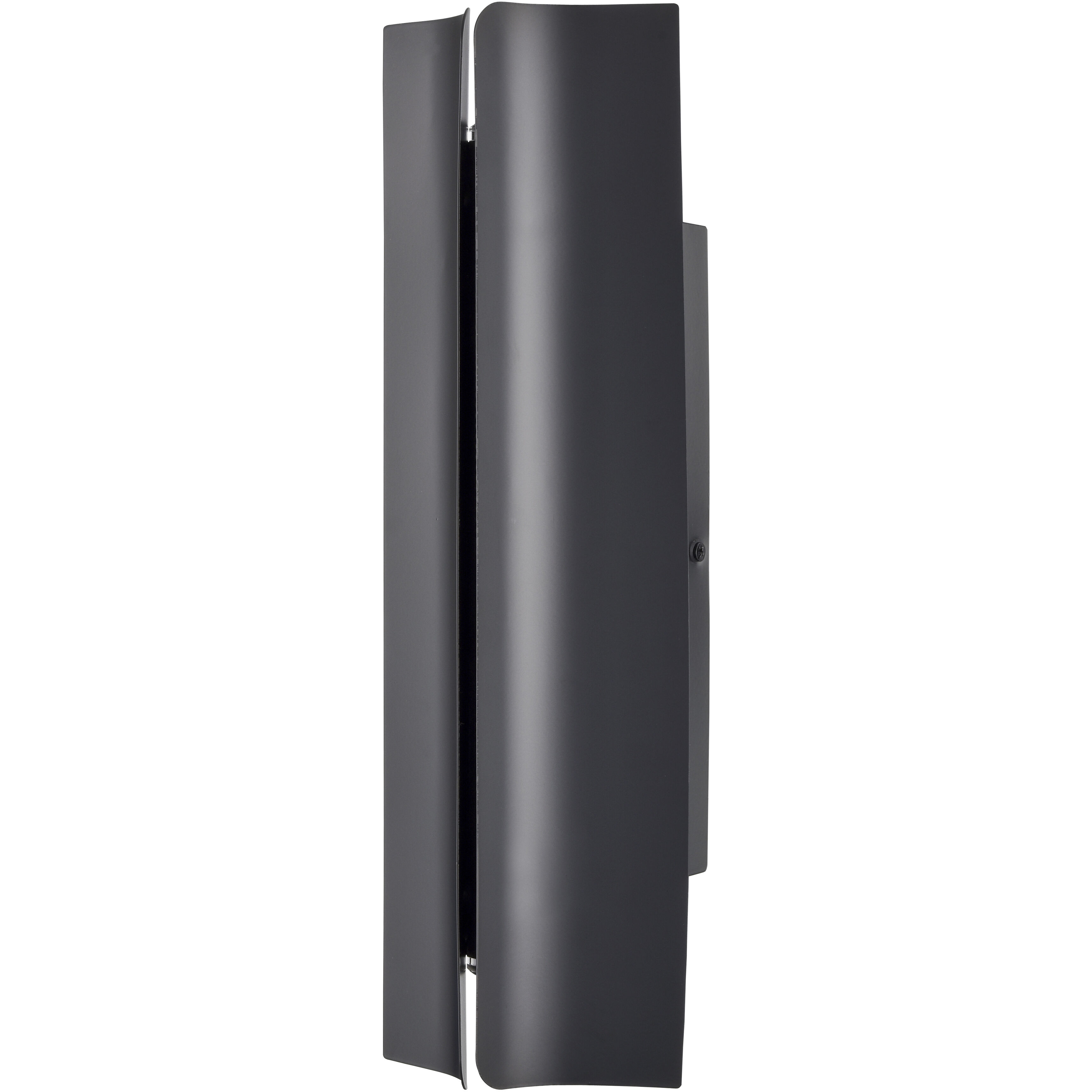 None LED 16.14 inch Powder Coated Black Outdoor Wall Sconce